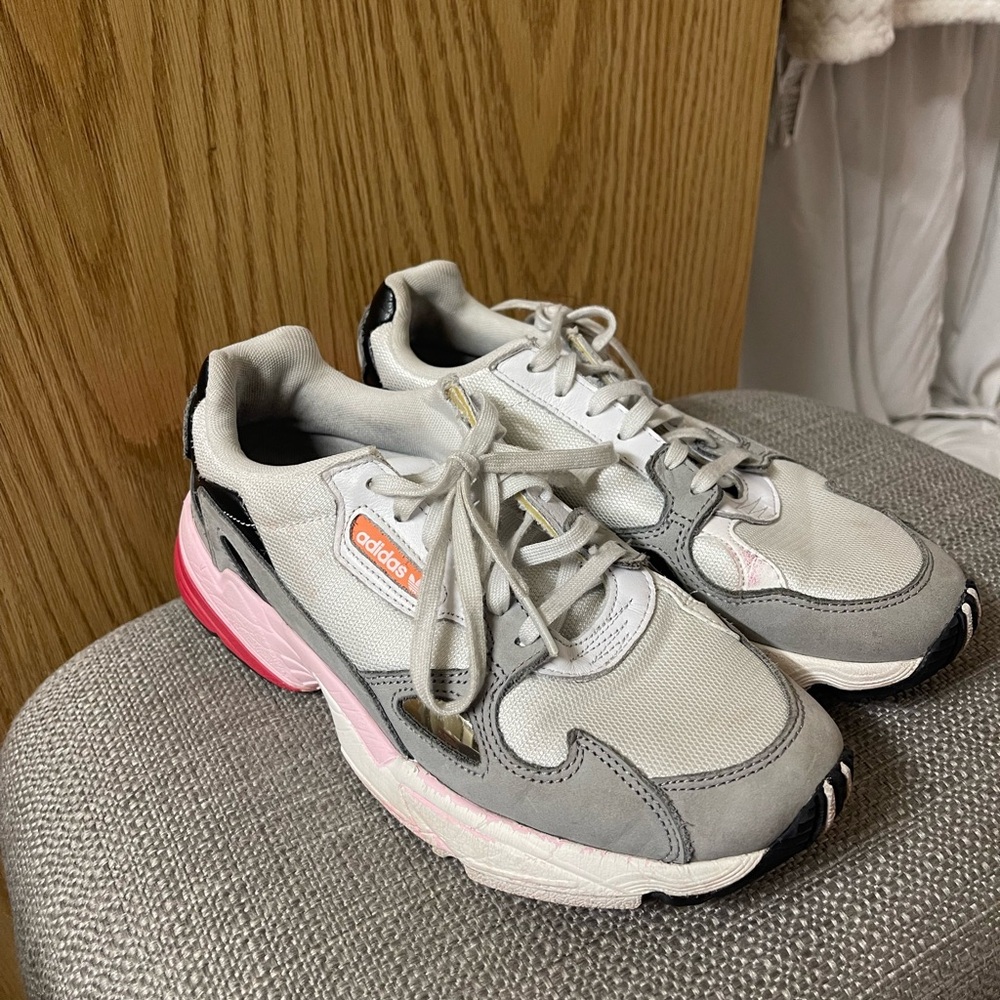 Adidas Women's Falcom White Grey